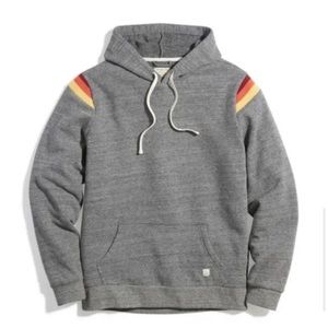 Marine Layer pullover hoodie sweatshirt in gray